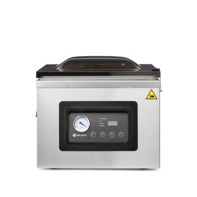 Vakuovací komora Profi Line 410, HENDI, Profi Line, těsnicí lišta 410 mm, 230V/1100W, 510x625x(H)455mm | 201442